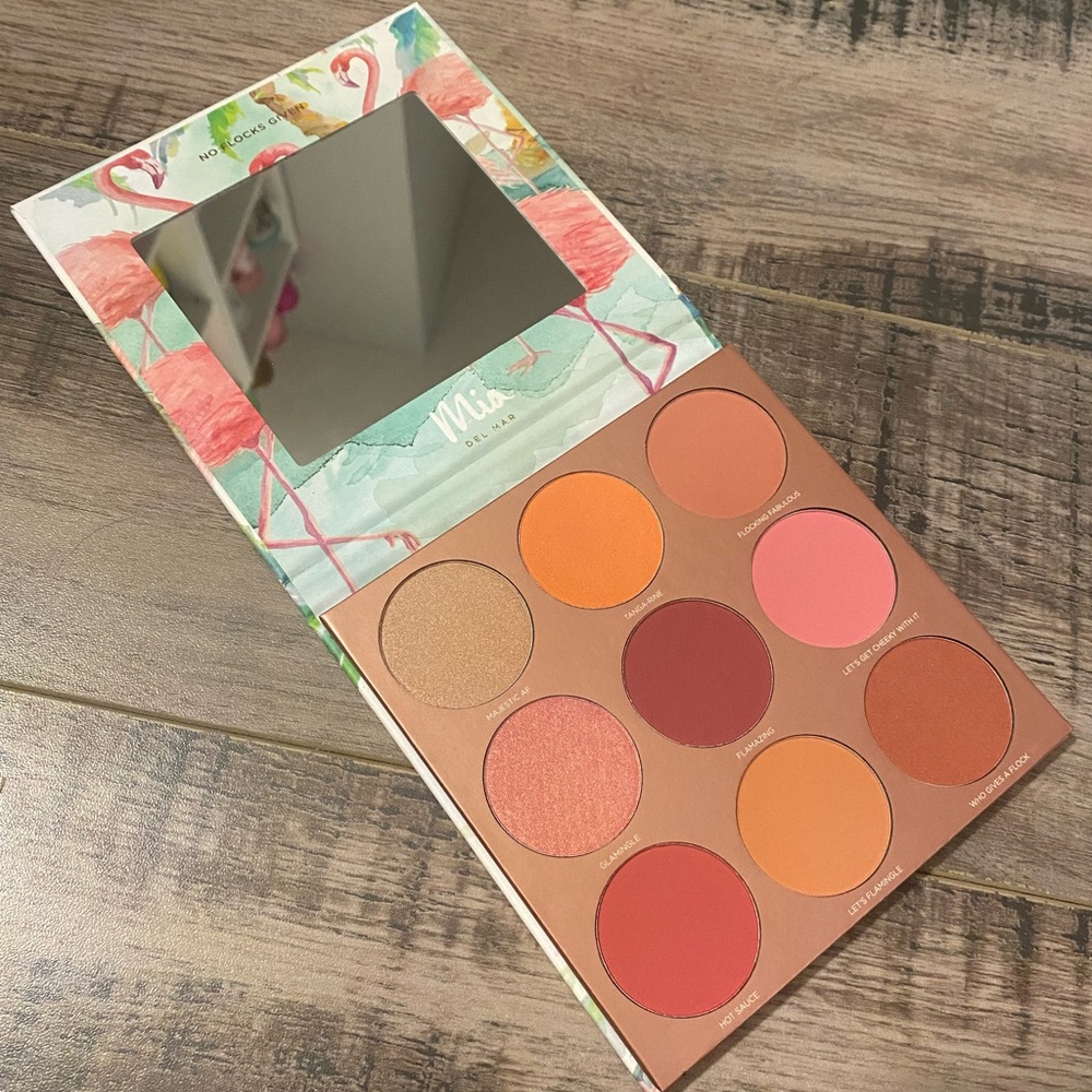 Mia Del Mar Flamingoals Blush Palette